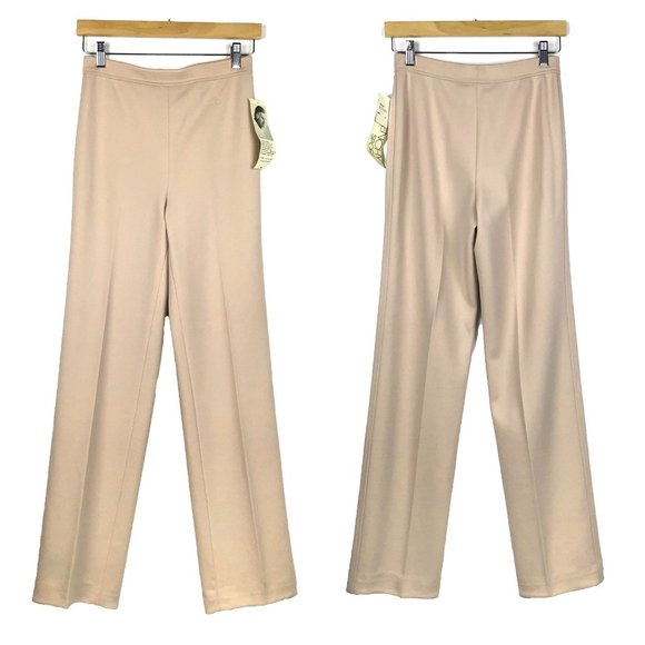 Givenchy Sport Pants - Givenchy Sport NWT Vintage Pull On Elastic Waist Khaki Beige Pants 6 (4)